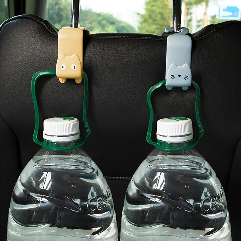 Set 2 Móc Treo Đồ Gắn Lưng Ghế Xe Hơi Tiện Lợi