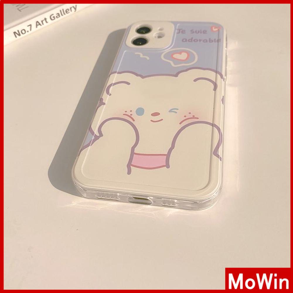 Ốp Điện Thoại Silicon Trong Suốt Viền Vuông Chống Sốc Cho iPhone 13 Pro Max iPhone 12 Pro Max iPhone 11 iPhone 7 Plus