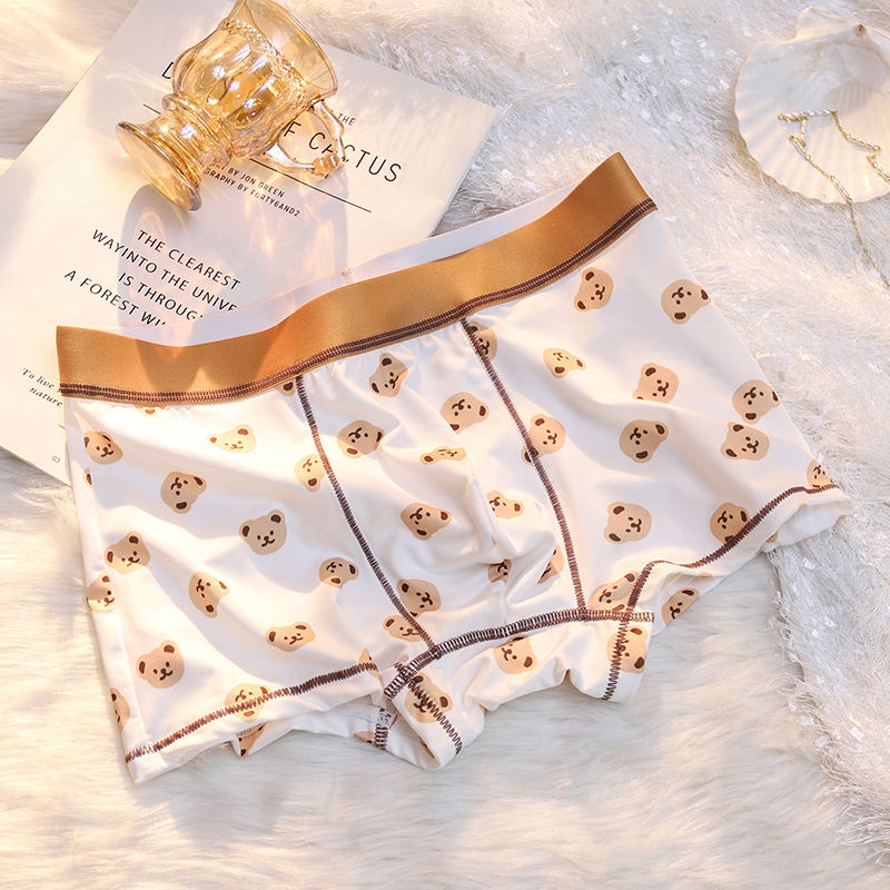 Quần Lót Thiết Kế Hình Gấu Dễ Thương Dành Cho Cặp Đôi
