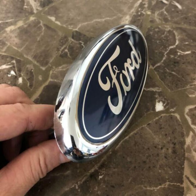 Sản Phẩm Logo biểu tượng trước và sau xe ô tô Ford Kích thước 14.50*6.5cm: KLJ1465 .