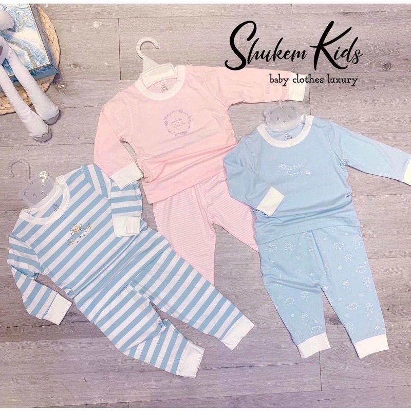 Bộ dài tay NOUS vải peptit chính hãng