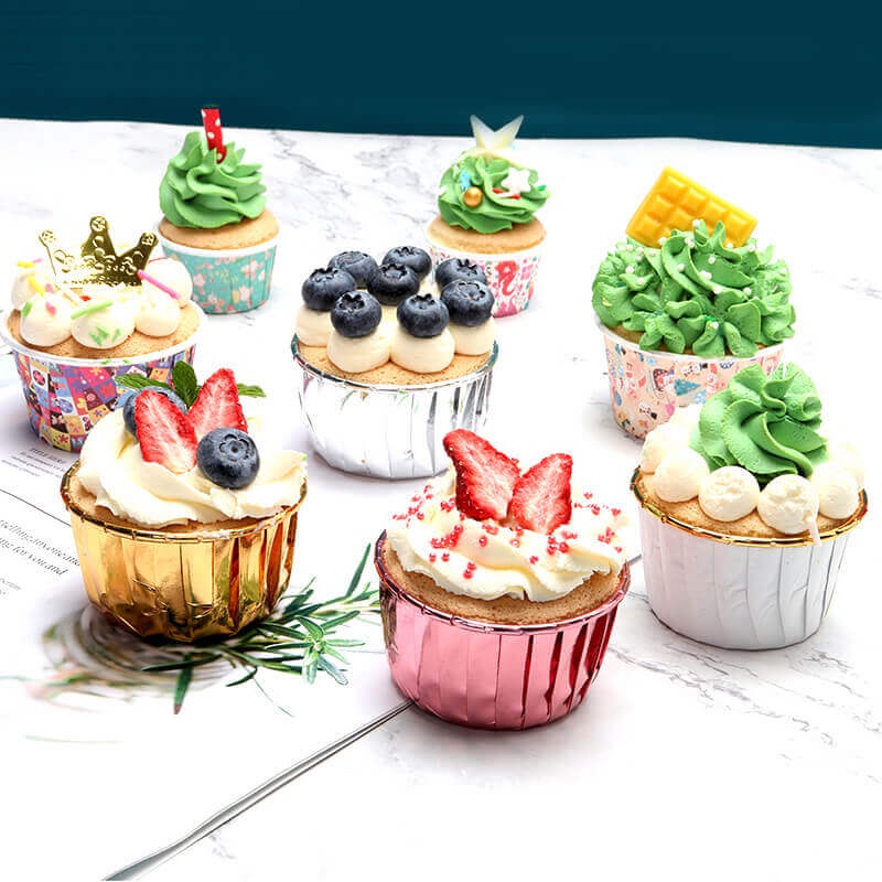 Giấy cupcake lót bánh đủ loại