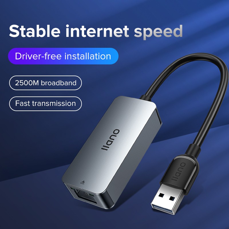Phụ kiện kết nối mạng llano 2500Mbps USB Ethernet 2.5 Gigabit USB3.0 TYPE-C sang Lan RJ45 | BigBuy360 - bigbuy360.vn
