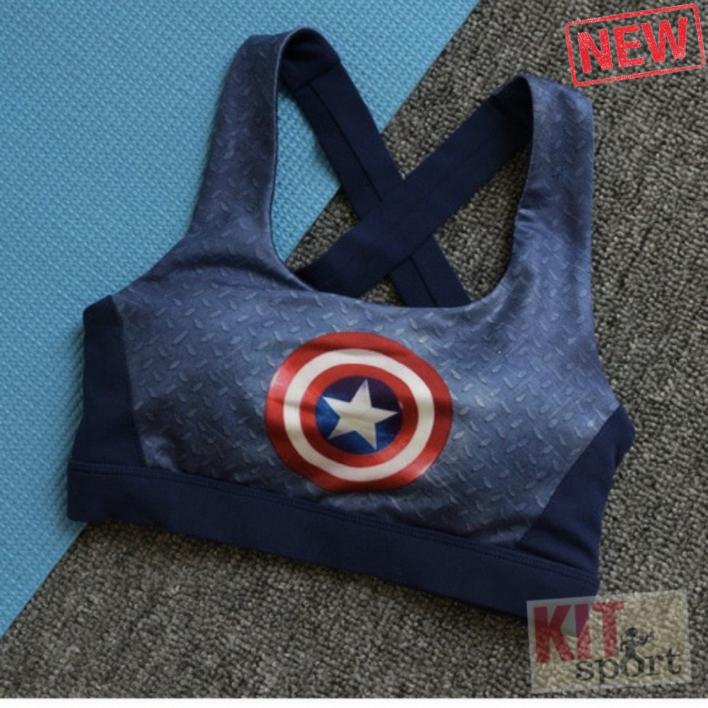 Áo Bra Lót Ngực Thể Thao Nữ Avengers (Đồ Tập Gym,Yoga)(Không Quần) II Cửa Hàng VIỆT NAM l