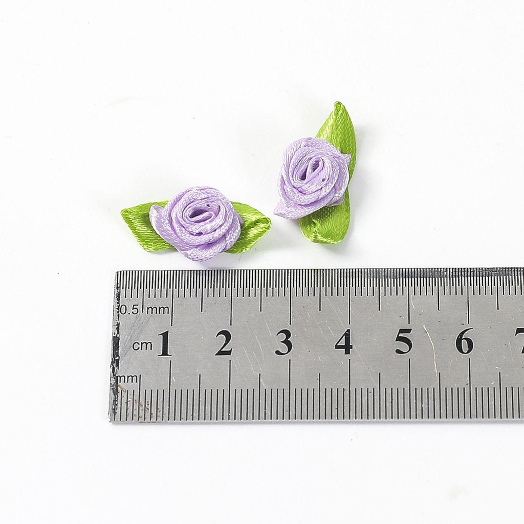 Bó Hoa Hồng Giả Mini Nhiều Màu Sắc Dùng Trang Trí Tiệc Cưới DIY