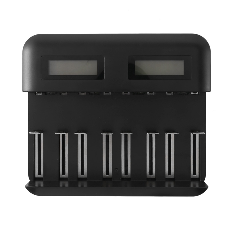 Bộ Sạc Pin Thông Minh 8 Ngăn Màn Hình Lcd Cho Pin Aa Aaa Sc C D 1.2V Ni-Mh Ni-Cd