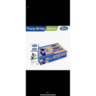 Thùng sữa vinamilk ít đường 180ml 48 hộp