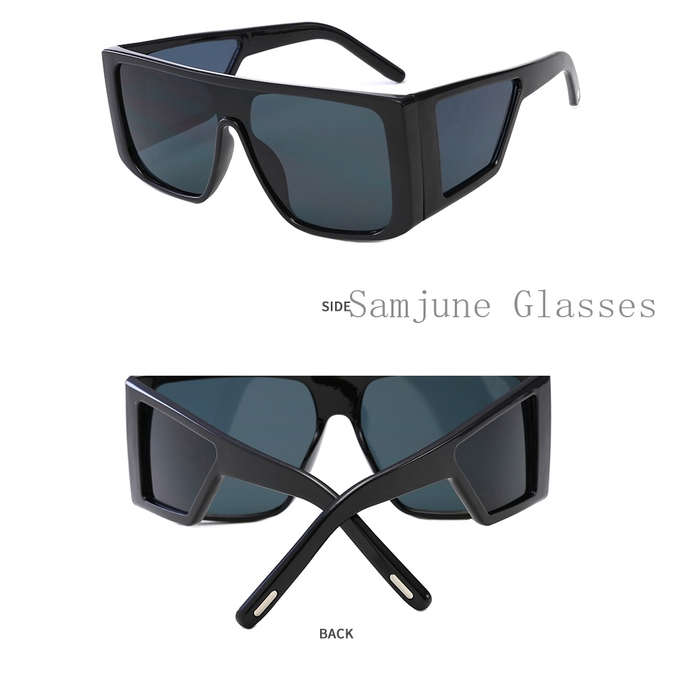Kính mát gọng vuông to cá tính cho nam Samjune
