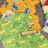 COMBO 3 BỘ- Đồ bộ lanh lụa cho bé trai