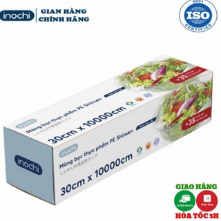 Màng bọc thực phẩm bảo quản thức ăn Inochi 30cm x 100m