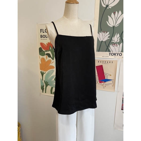 Cami top đen