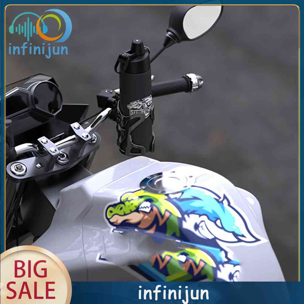 Giá Đỡ Chai Nước Gắn Xe Đạp/Xe Máy Bằng Abs Tiện Dụng