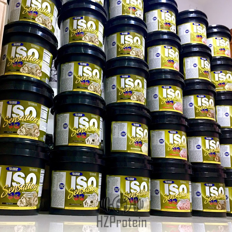 ULTIMATE NUTRITION ISO SENSATION 93 -  ISO93 WHEY PROTEIN ISOLATE, SỮA WHEY PROTEIN ISO 93 HỖ TRỢ PHÁT TRIỂN CƠ BẮP