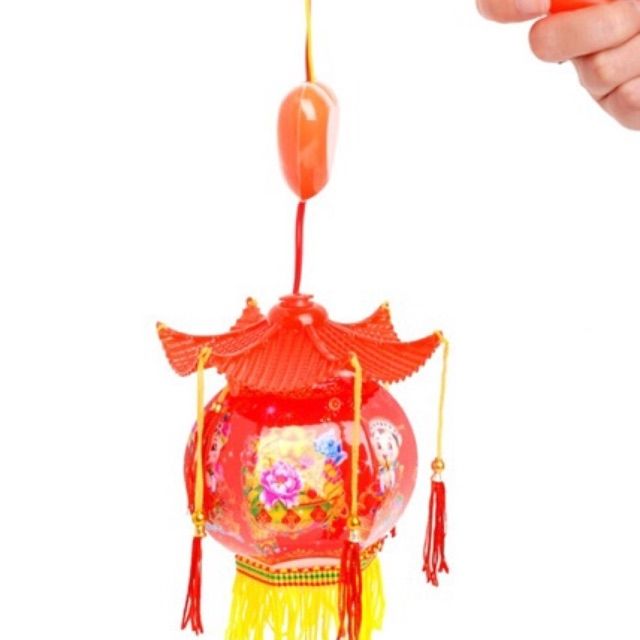 Đèn lồng trung thu trẻ em phát nhạc, đèn (kèm 2 pin 2A)