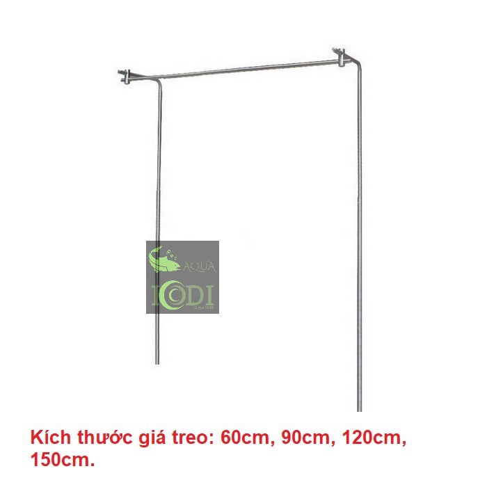 Giá Treo Đèn Vít Chân Bể Thủy Sinh - Bể Cá Cảnh