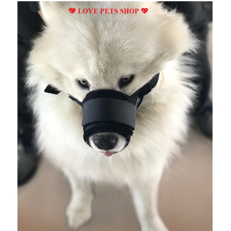RỌ MÕM CHO CHÓ BẰNG VẢI LƯỚI THOÁNG KHÍ (COMBO: 10 CÁI) -  LOVE PETS SHOP