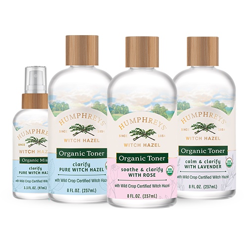 Toner hữu cơ chiết xuất phỉ & oải hương Humphrey's 236ml