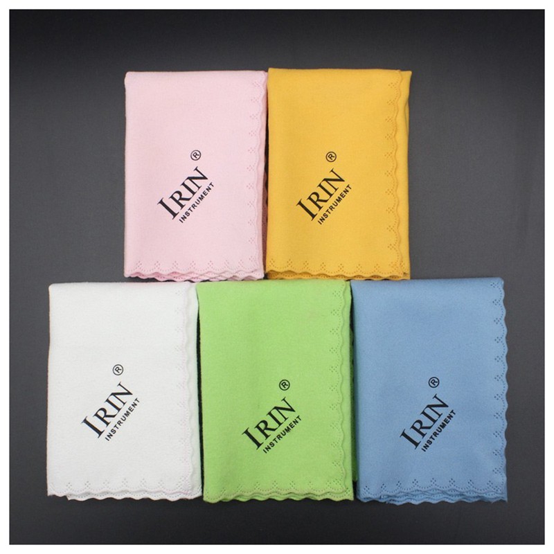 IRIN MICROFIBER Set 5 Khăn Lau Làm Sạch Đàn Guitar / Violin / Clarinet