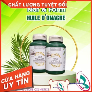 (NEW) Tinh dầu hoa anh thảo Nat & Form Huile d'onagre-200 viên hàng pháp