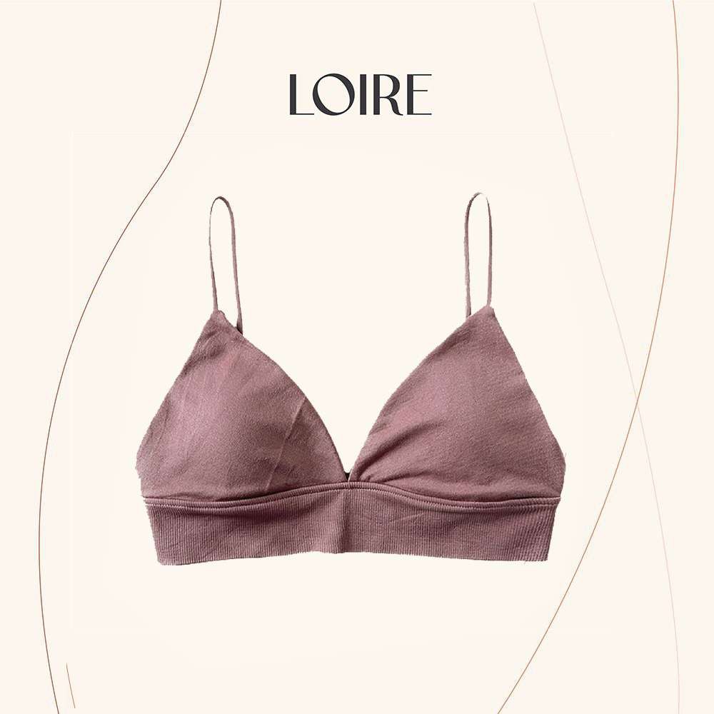 [Mã FAMARAL1 giảm 10K đơn từ 50K] Áo Bra Cotton Đệm Mỏng LOIRECHIC BR01