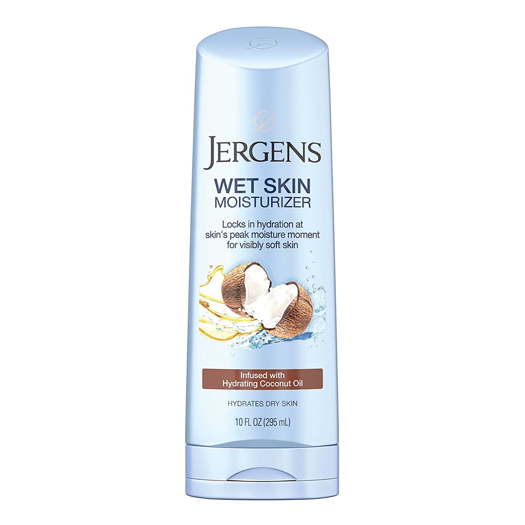Dưỡng thể toàn thân Jergens Wet Skin Body Moisturizer with argan oil