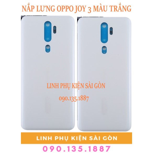 NẮP LƯNG OPPO JOY 3 MÀU TRẮNG
