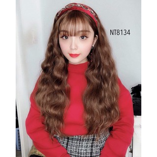 TÓC GIẢ TÓC NGUYÊN ĐẦU XÙ DÀI CAO CẤP TẶNG KÈM LƯỚI VÀ LƯỢC ( HÌNH THẬT 100% )