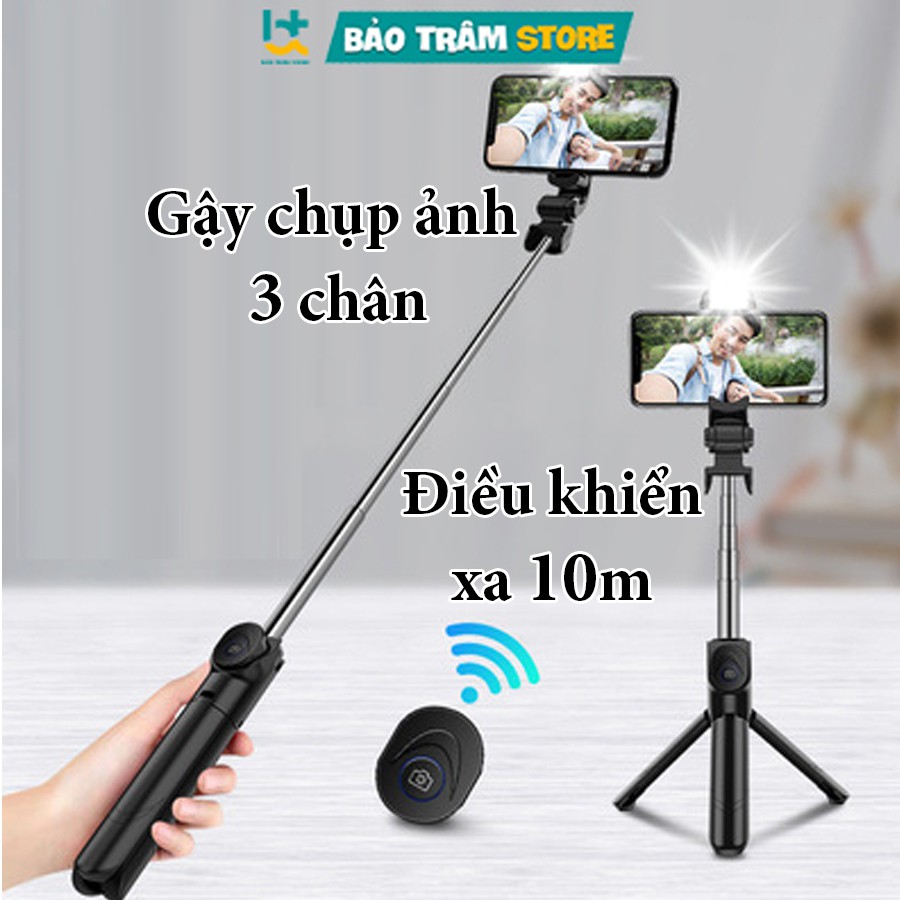 giá đỡ điện thoại, giá đỡ đa năng gậy chụp ảnh 3 chân quay phim livestream tự sướng kẹp điện thoại