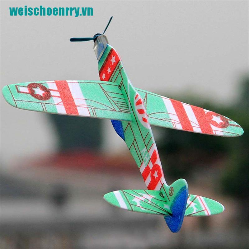 Weis♪Máy Bay Đồ Chơi Dạng Ném 19cm Cho Trẻ Em
