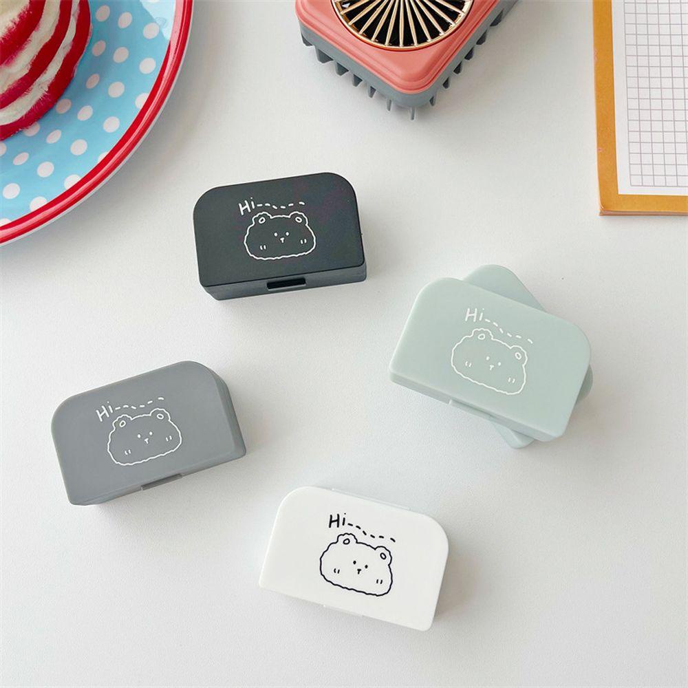 Hộp Đựng Kính Áp Tròng Hình Gấu Hoạt Hình Dễ Thương WMES15H