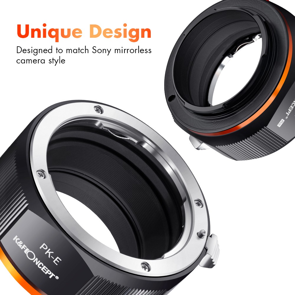 Ngàm Chuyển Đổi Ống Kính Pentax PK Sang Sony E NEX Camera A7R