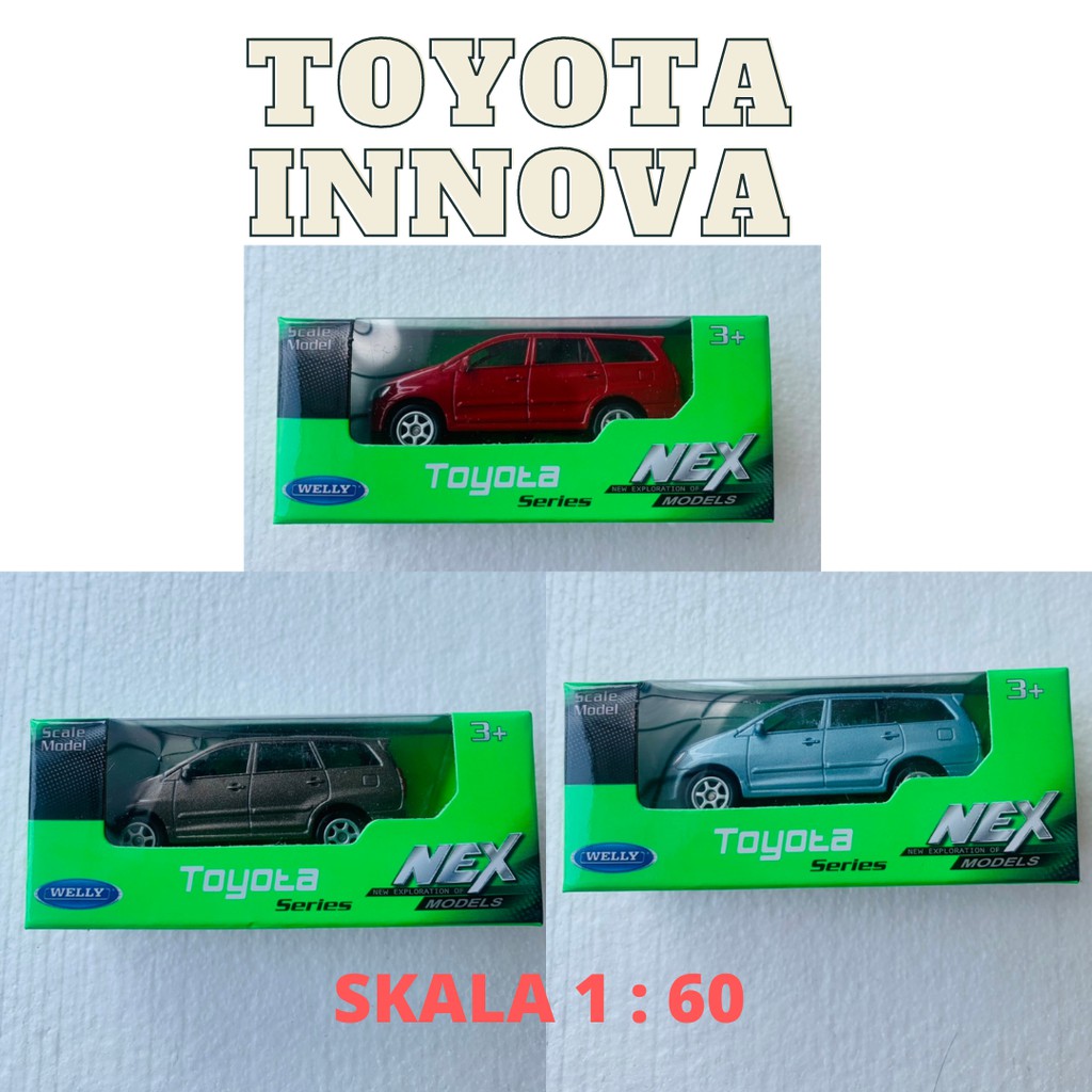 Welly Mô Hình Xe Hơi Toyota Kijang Innova Tỉ Lệ 1: 60