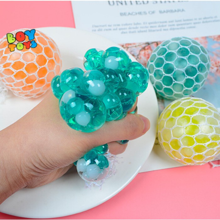 Đồ chơi mềm dẻo Squishy Ball hình quả bóng, xả stress giải tỏa căng thẳng