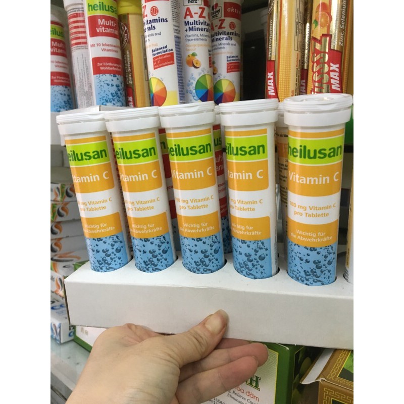 Viên sủi Vitamin C Heilusan