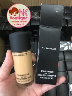 Kem nền MAC Studio Fix Fluid foundation SPF 15