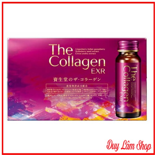 Nước Uống The Collagen Shiseido Exr Dạng Nước Nhật Bản Chính Hãng - Trắng Đẹp Da Bảo Vệ Sức Khỏe
