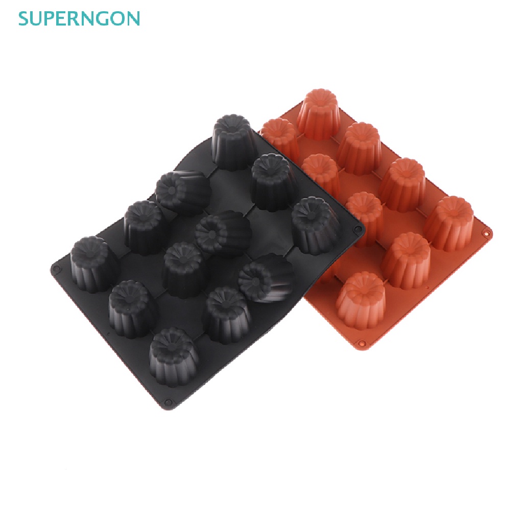 Khuôn Silicone 12 Ngăn Chuyên Dụng Cho Làm Bánh