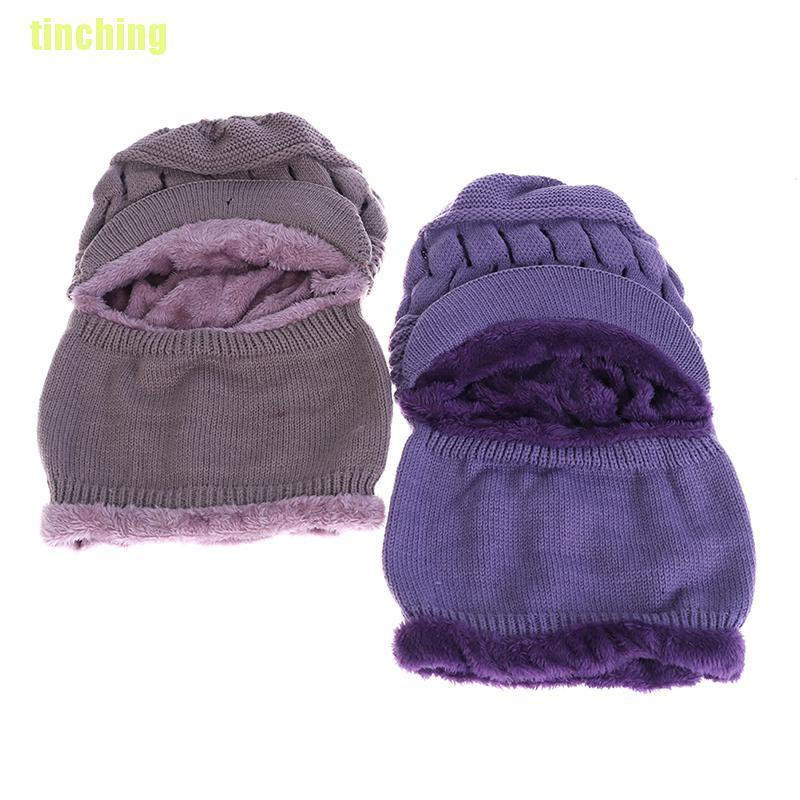 1 Mũ Len beanie Dày Giữ Ấm Mùa Đông