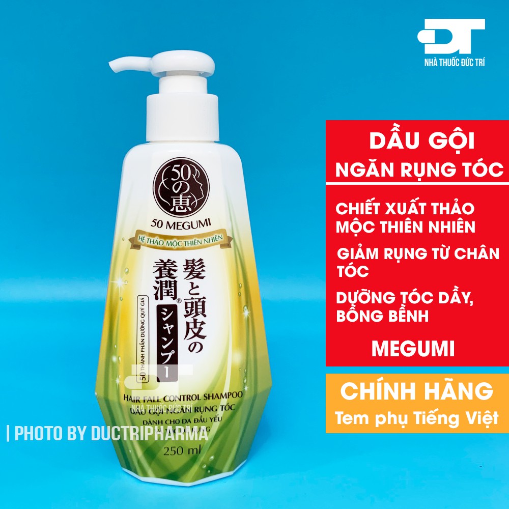 Dầu gội ngăn rụng tóc Megumi 175g