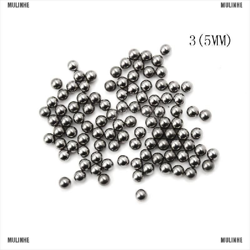 Set 100 Vòng Bi Thép Bạc Đạn Thay Thế Cho Xe Đạp Đường Kính 4 / 4.5 / 5 / 5.5MM