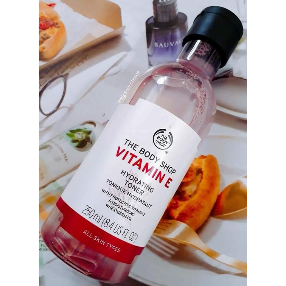 NƯỚC HOA HỒNG THE BODY SHOP VITAMIN E HYDRATING 250ML CHÍNH HÃNG - 4798