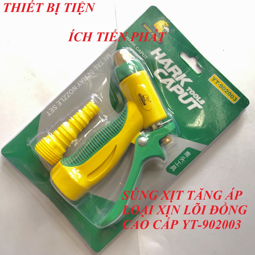 Vòi Xịt Nước Tăng Áp Lõi Đồng HARK CAPUT YT-902003 (Chính Hãng Loại Xịn)