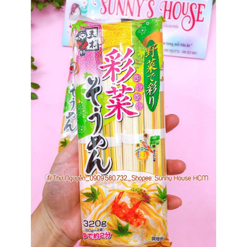 Mì Somen rau củ ngũ sắc 320g