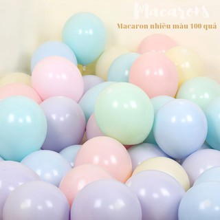 Bóng pastel 2 lớp 10" đủ màu dễ dàng trang trí