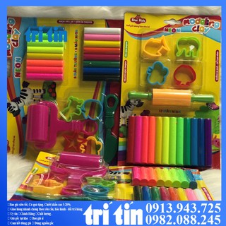 [(Hàng cao cấp sẵn hàng, giá sỉ)❣️𝑭𝒓𝒆𝒆𝒔𝒉𝒊𝒑❣️Thái lan] Vỉ đất sét nặn cho bé hiệu Star kid .