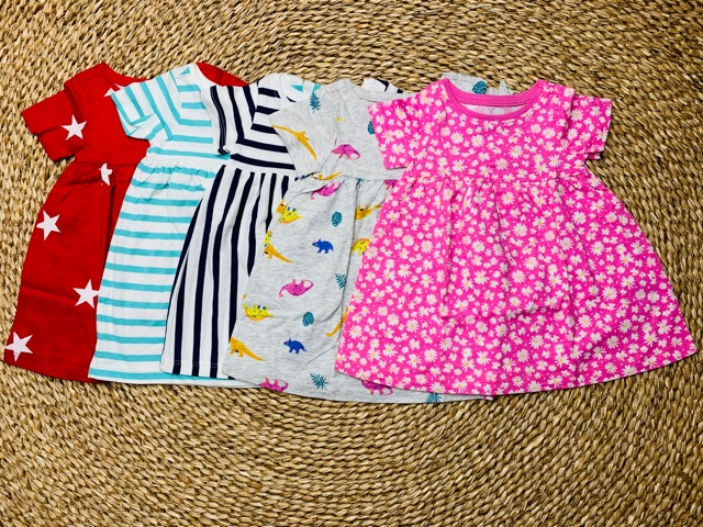 Váy thun Old Navy xuất dư size 0/3m-24m