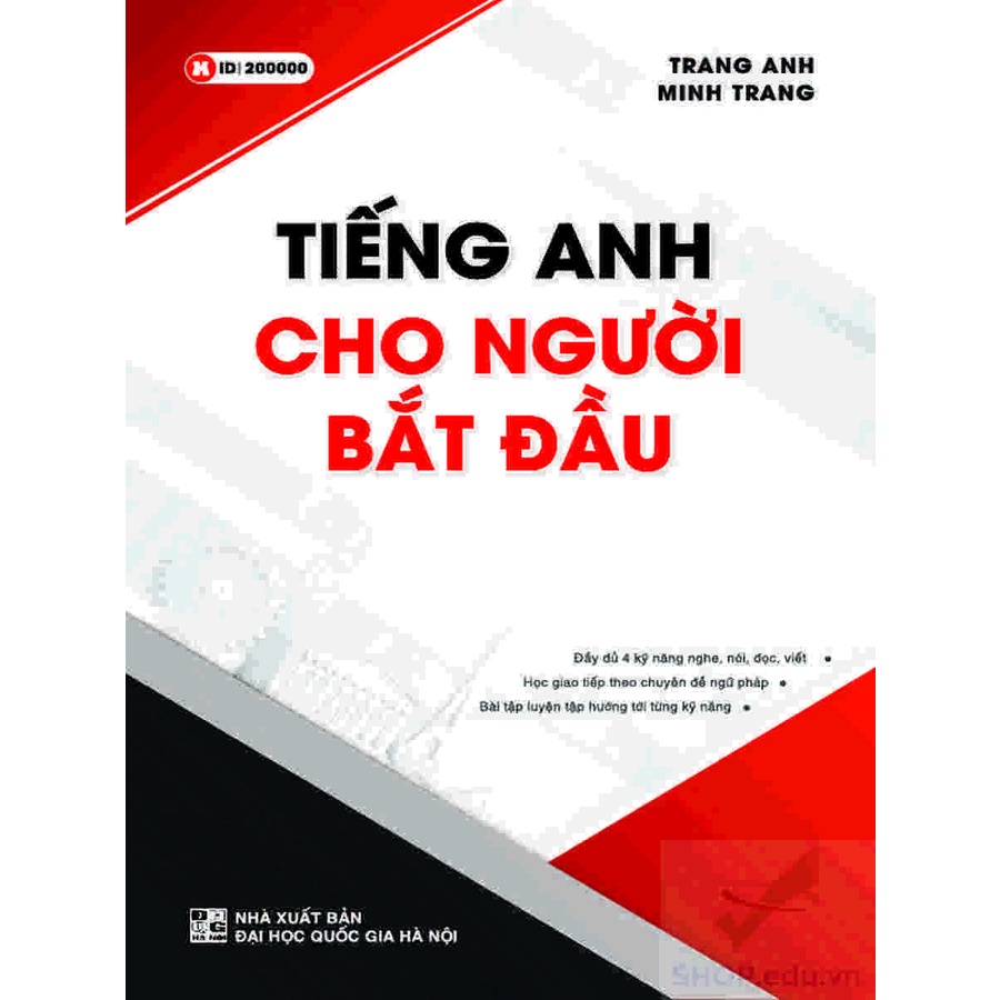 Sách Tiếng Anh cho người bắt đầu cô Trang Anh ôn luyện thi THPTQG 2024 | Sach ID