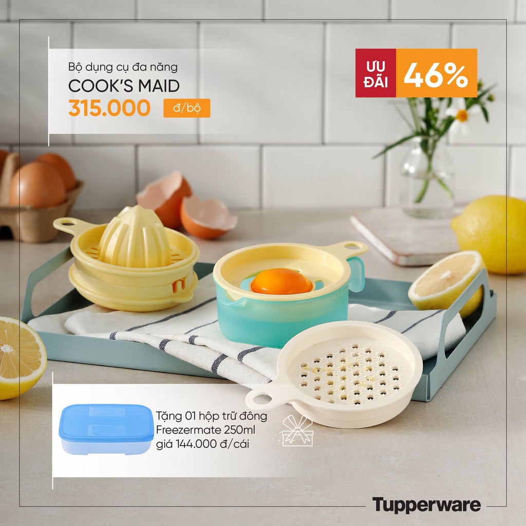 Bộ dụng cụ đa năng Tupperware Cook’s Maid