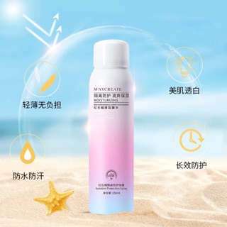 Xịt chống nắng trắng da bật tone maycreate