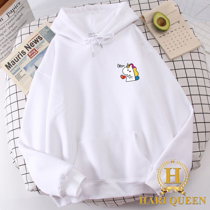 Áo hoodie ngựa búng tim HARI0121